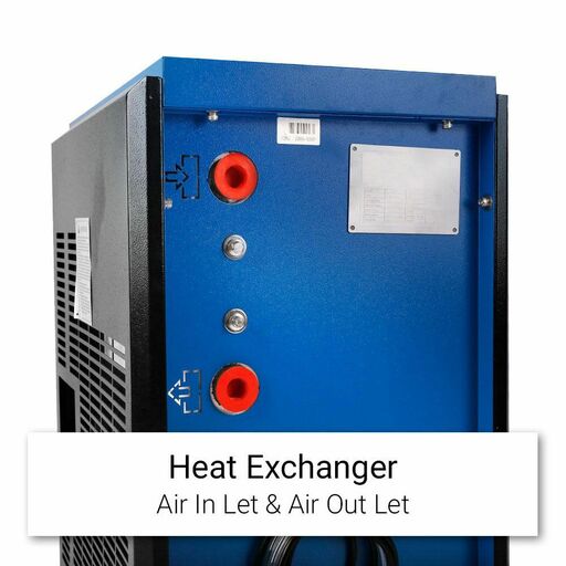 Chicago Air LAD78 0.52kW 78CFM Refrigerated Compressed Air Dryer – image 6