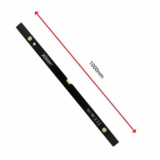 Xtorque XPB100C 1000mm Black Magnetic Milled Spirit Level  – image 3
