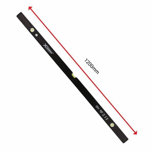 Xtorque XPB120C 1200mm Black Magnetic Milled Spirit Level  – image 3