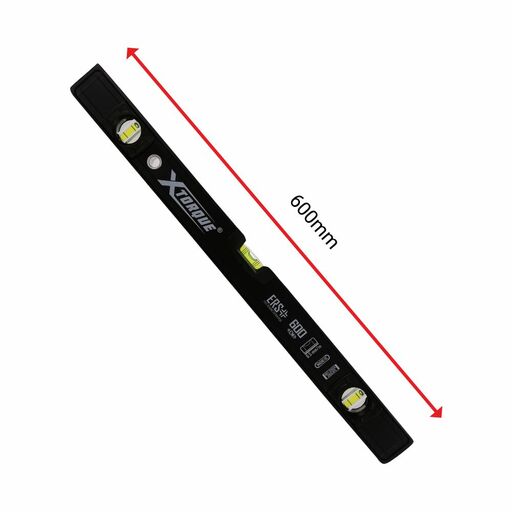 Xtorque XPB60C 600mm Black Magnetic Milled Spirit Level  – image 3