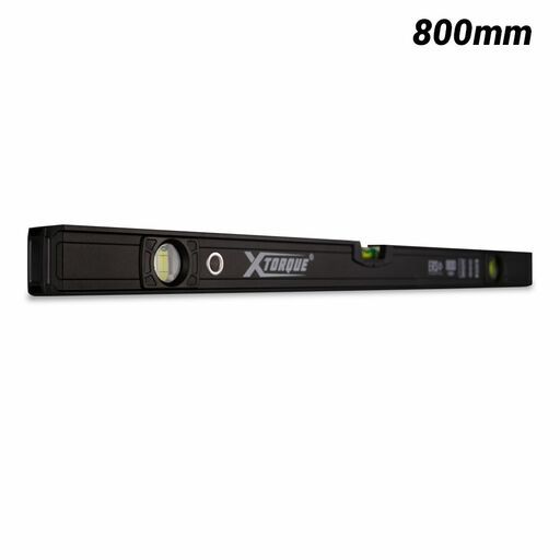 Xtorque XPB80C 800mm Black Magnetic Milled Spirit Level 