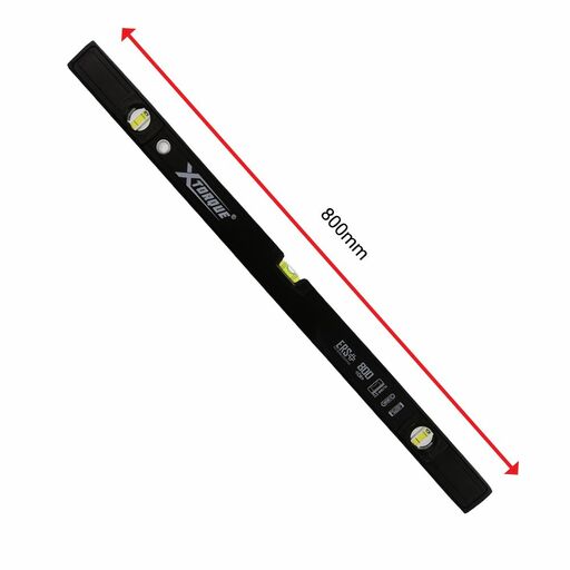 Xtorque XPB80C 800mm Black Magnetic Milled Spirit Level  – image 3