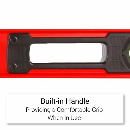 Xtorque XPR120C 1200mm Red Milled Spirit Level  – image 4