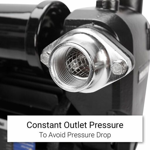 Industek INP900 1.2HP Home Water Pressure Booster Pump – image 6