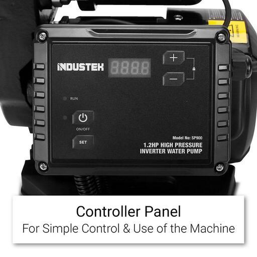 Industek INP900 1.2HP Home Water Pressure Booster Pump – image 4