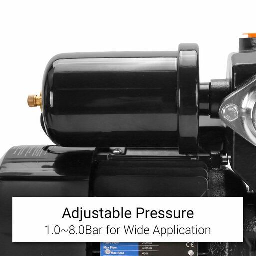 Industek INP900 1.2HP Home Water Pressure Booster Pump – image 8