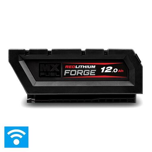 Milwaukee MXFHD812 MX FUEL 12.0Ah Li-ion ONE-KEY Cordless REDLITHIUM FORGE Battery – image 3