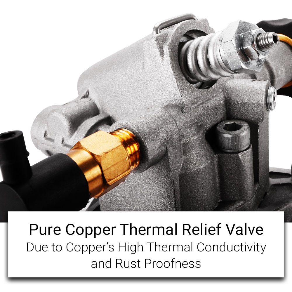 Typhoon TAP3200 3200PSI 3.0-7.5HP Horizontal Axial Piston Pump to Suit High Pressure Washer – image 10