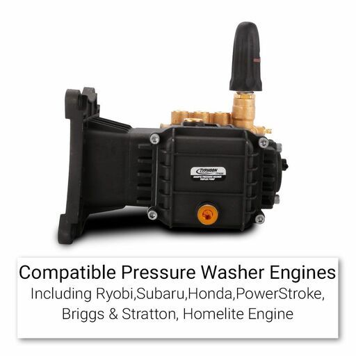 Typhoon TTP4500 4500PSI 13-15HP Pressure Washer Triplex Pump – image 3
