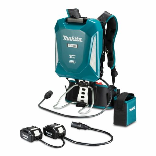 Makita PDC1500A02 36V (18V x 2) Li-ion XGT / LXT Cordless Portable Power Supply Backpack Kit