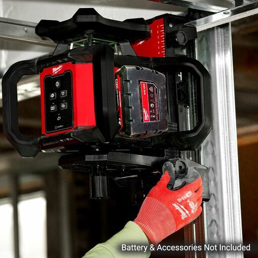 Milwaukee M18RL3050C 18V Li-ion ONE-KEY 305m (1000') Interior Single Rotary Green Beam Laser - Skin Only – image 9