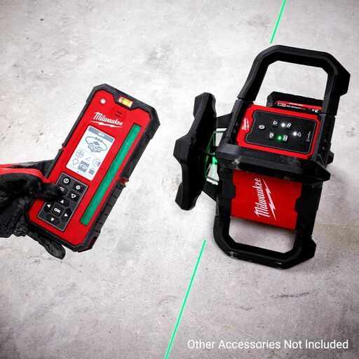 Milwaukee M18RL3050C 18V Li-ion ONE-KEY 305m (1000') Interior Single Rotary Green Beam Laser - Skin Only – image 6
