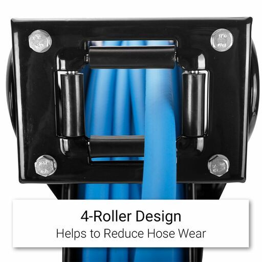 Chicago Air C25RAHR 25m 3/8" Retractable Hose Reel With PVC Flexible Air Hose – image 6