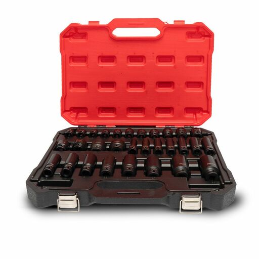 Daytona DSDI3012 30pce 1/2" 10-32mm Metric Standard & Deep Impact Socket Set – image 3