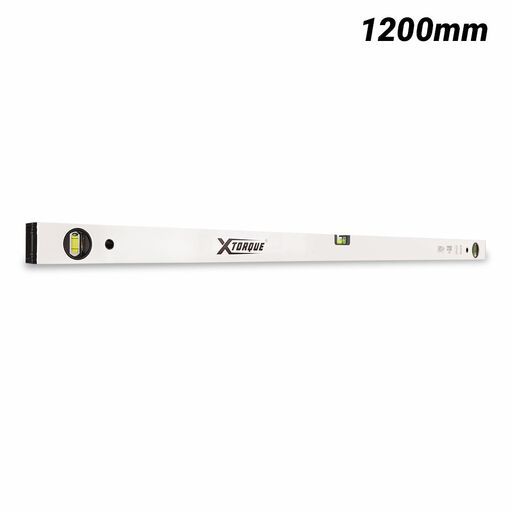 Xtorque XTSL120C 1200mm White Low Profile Spirit Level