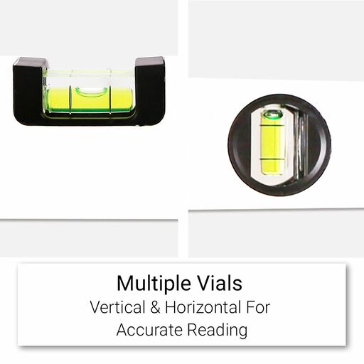 Xtorque XTSL30C 300mm White Low Profile Spirit Level – image 6