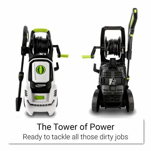 Typhoon TPPW1800HR 1.8kW 3062PSI High Pressure Washer with Turbo Head – image 2