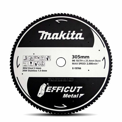 Makita E-19766 305mm (12") EFFICUT Metal Mild Steel Saw Blade – image 2
