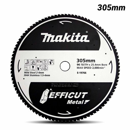 Makita E-19766 305mm (12") EFFICUT Metal Mild Steel Saw Blade