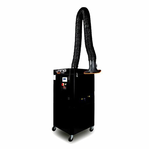 UNIMIG KSZ-1.5S 415V 1.5kW Single Arm Mobile Fume Extraction
