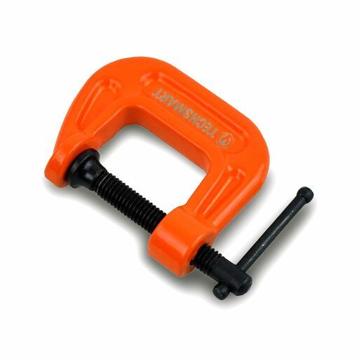 Techsmart TGPGC1 25mm (1") General Purpose G Clamp – image 2