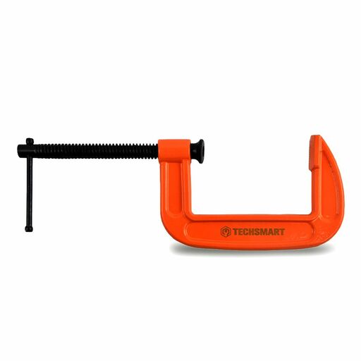 Techsmart TGPGC4 100mm (4") General Purpose G Clamp – image 3