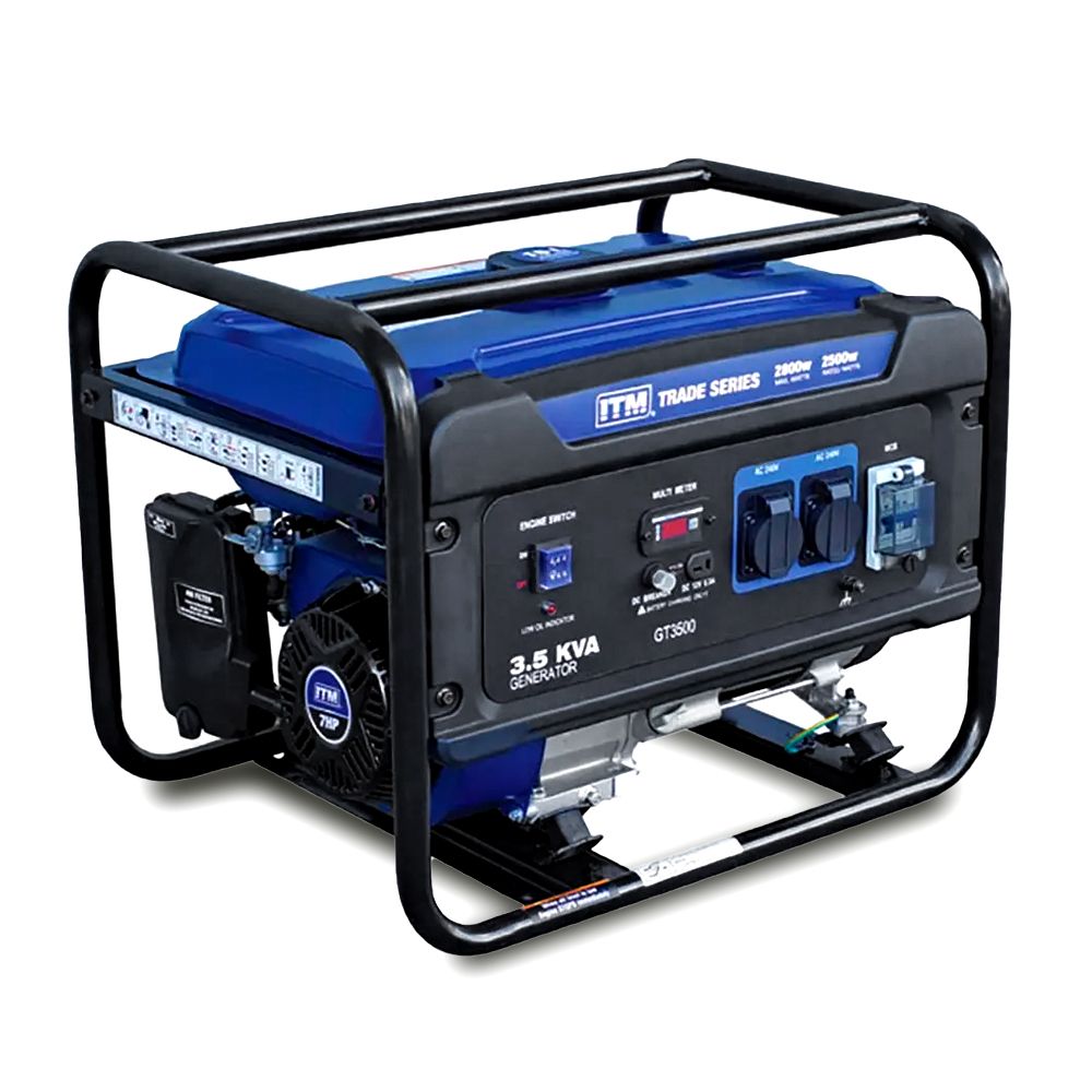 ITM 6.8KVA Generator Petrol 5500 Watt Peak Electric Start TM510-5500