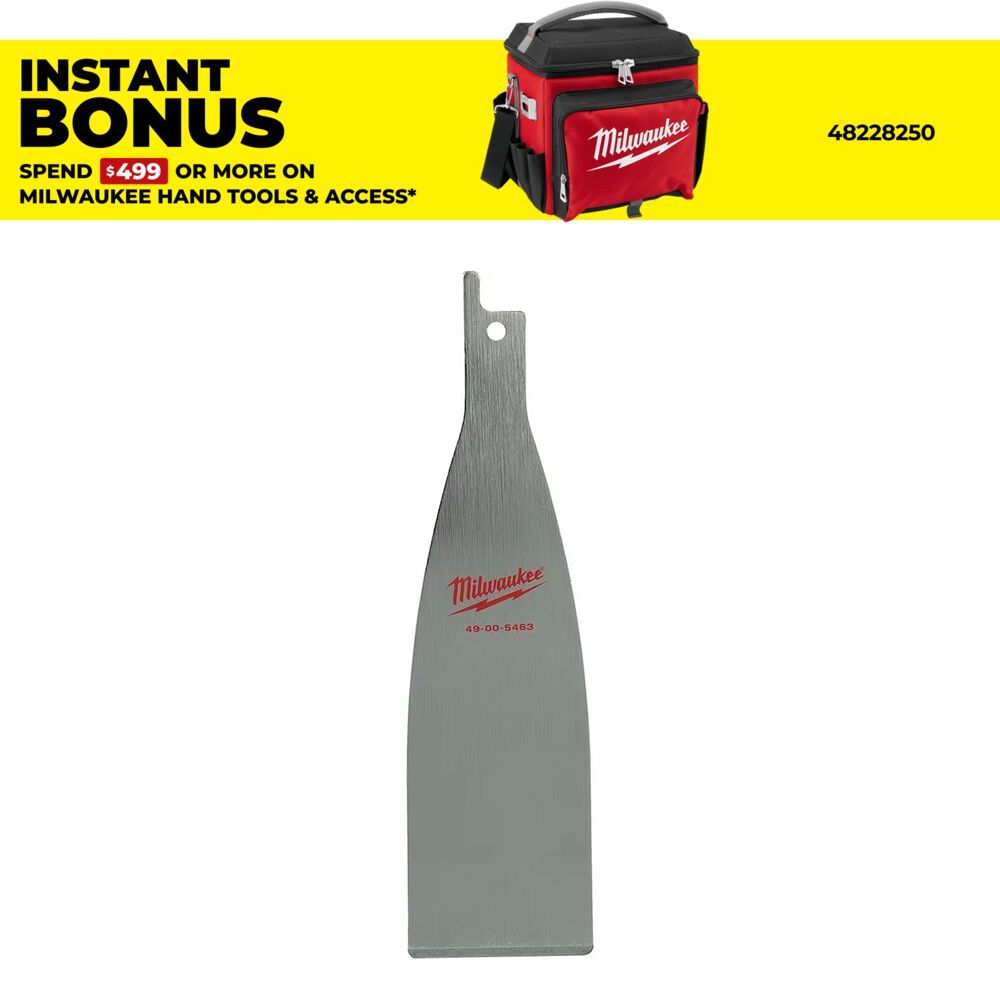 Milwaukee 49005463 37mm Reciprocating Saw Scraper Blade – image 1