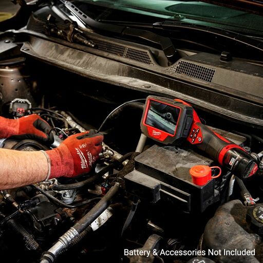 Milwaukee M12TBS0C 12V Li-ion Cordless 110mm (4.3") 720p Automotive Tech Borescope - Skin Only – image 14