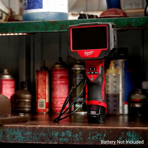 Milwaukee M12TBS0C 12V Li-ion Cordless 110mm (4.3") 720p Automotive Tech Borescope - Skin Only – image 11