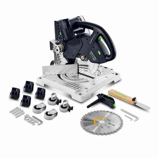 Festool SYMC 70 EB-Basic (577424) 18V Li-ion Cordless 216mm Symmetric Mitre Saw - Skin Only – image 2