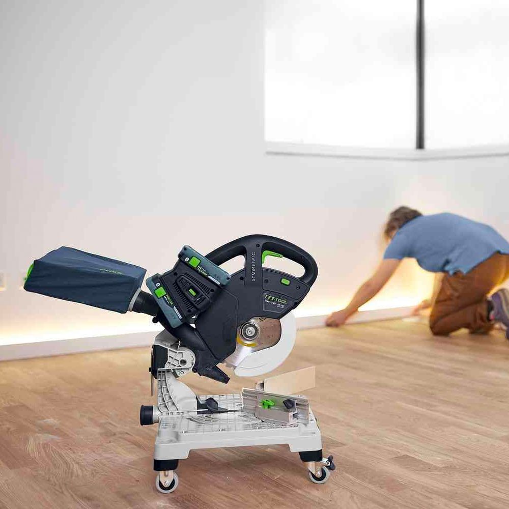 Festool SYMC 70 EB-Basic (577424) 18V Li-ion Cordless 216mm Symmetric Mitre Saw - Skin Only – image 8