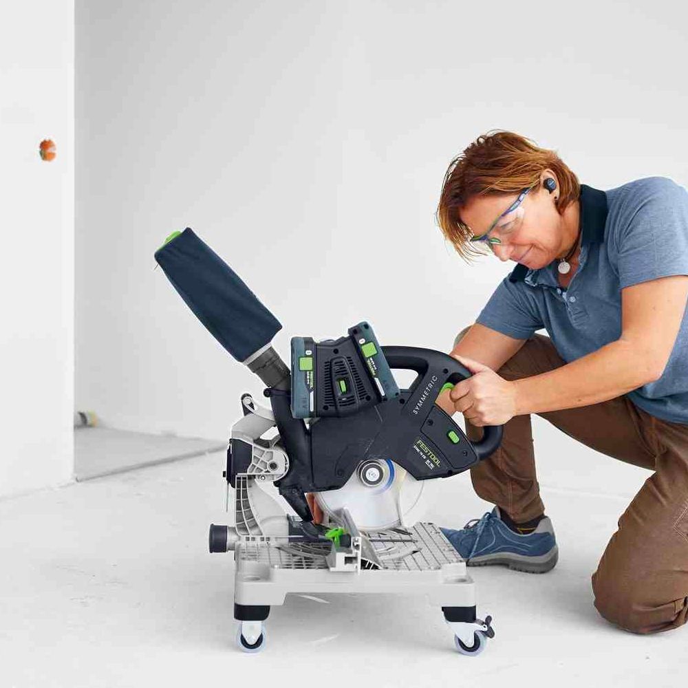 Festool SYMC 70 EB-Basic (577424) 18V Li-ion Cordless 216mm Symmetric Mitre Saw - Skin Only – image 6