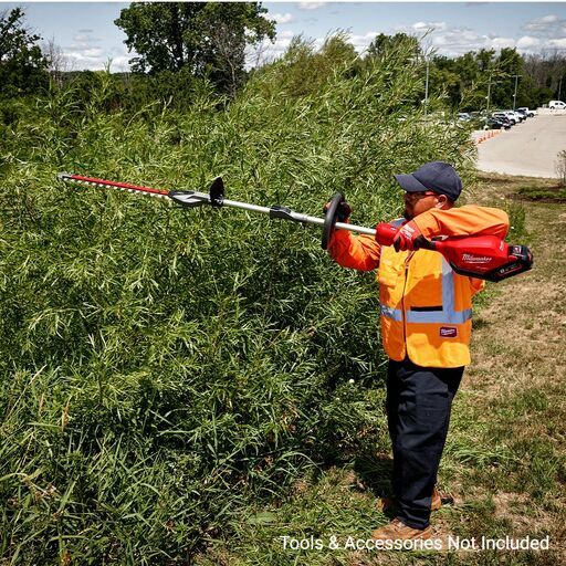 Milwaukee M18FOPHSHTA 18V Li-ion Cordless Fuel QUIK-LOK Short Shaft Hedge Trimmer Attachment to suit M18FOPH-0 Power Head – image 3