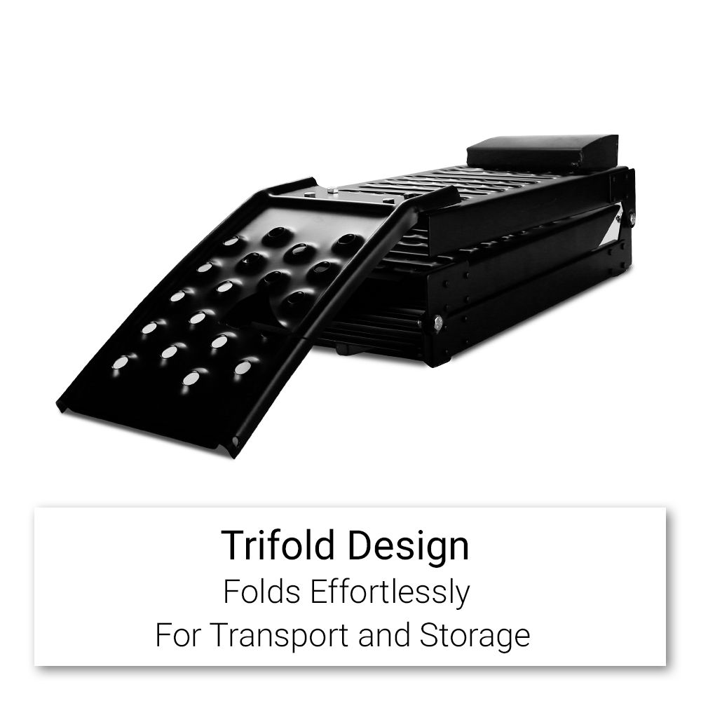 Climbrite CLR350 350kg Steel Trifold Loading Ramp – image 4