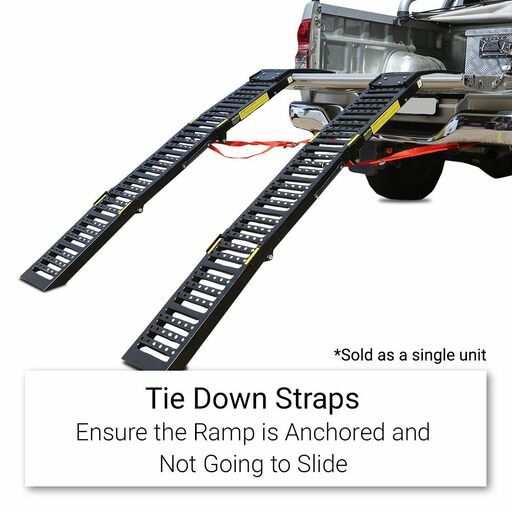 Climbrite CLR350 350kg Steel Trifold Loading Ramp – image 2
