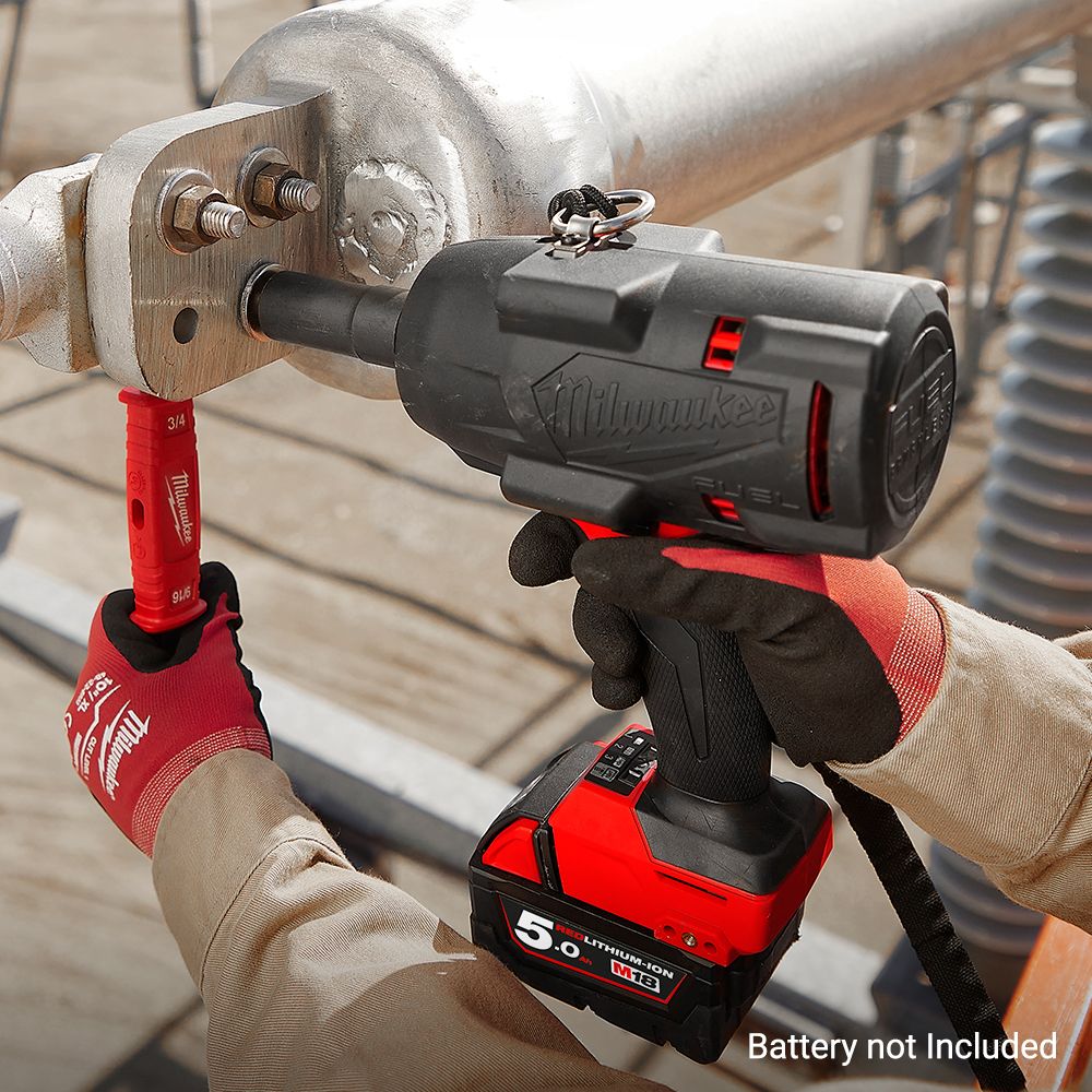 Milwaukee 49162966A Protective Boot to suit M18 FUEL Impact Wrench with Pin Detent M18FHIW2P120 – image 5