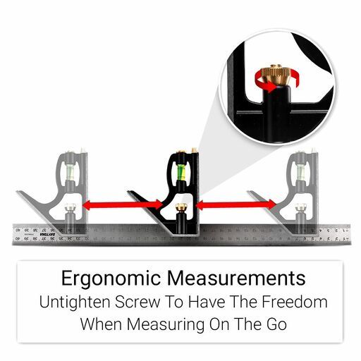 Daytona DCS400 400mm (16") Metric Combination Square – image 6