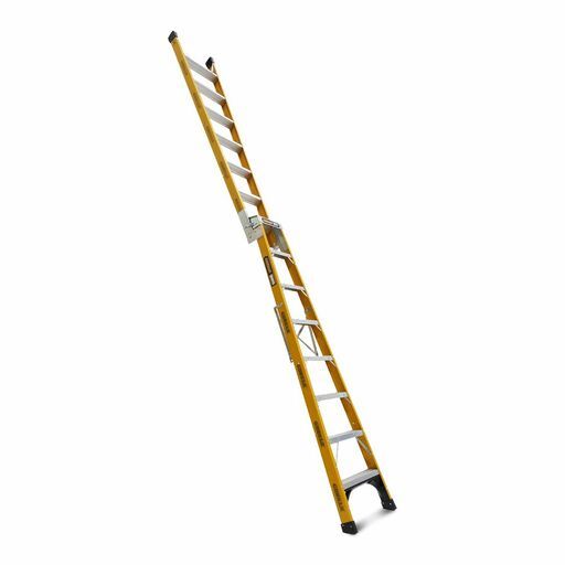 Gorilla FDM008-HD 8-Step 2.4-4.5m 180kg Fibreglass Dual Purpose Industrial Ladder – image 2