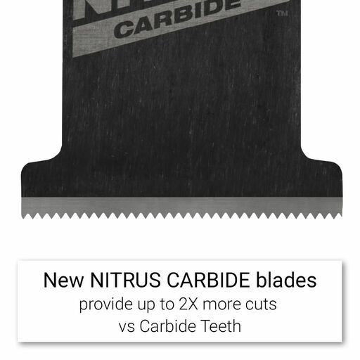 Milwaukee 49251561 35mm (1-3/8") OPEN-LOK Extreme Metals Blade with NITRUS CARBIDE – image 4