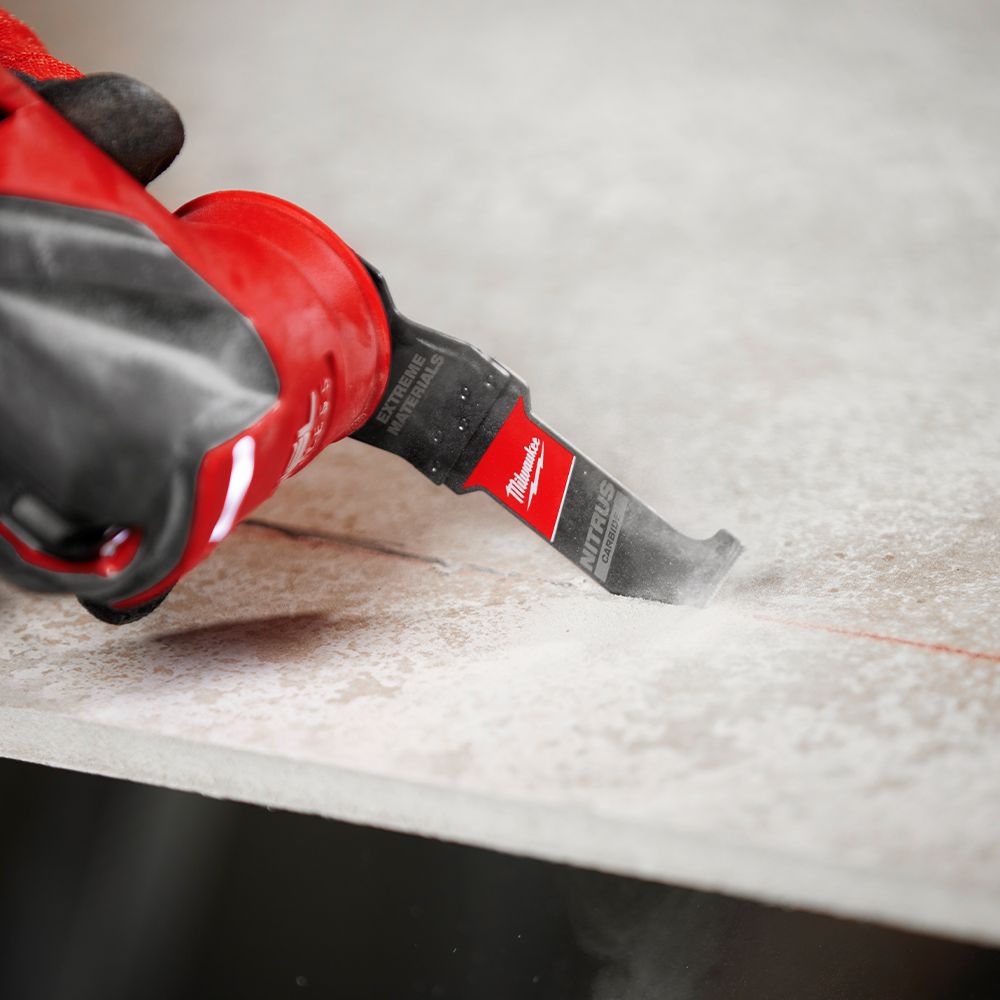 Milwaukee 49251571 1-Pack 35mm (1-3/8") OPEN-LOK Extreme Materials Blade with NITRUS CARBIDE – image 16