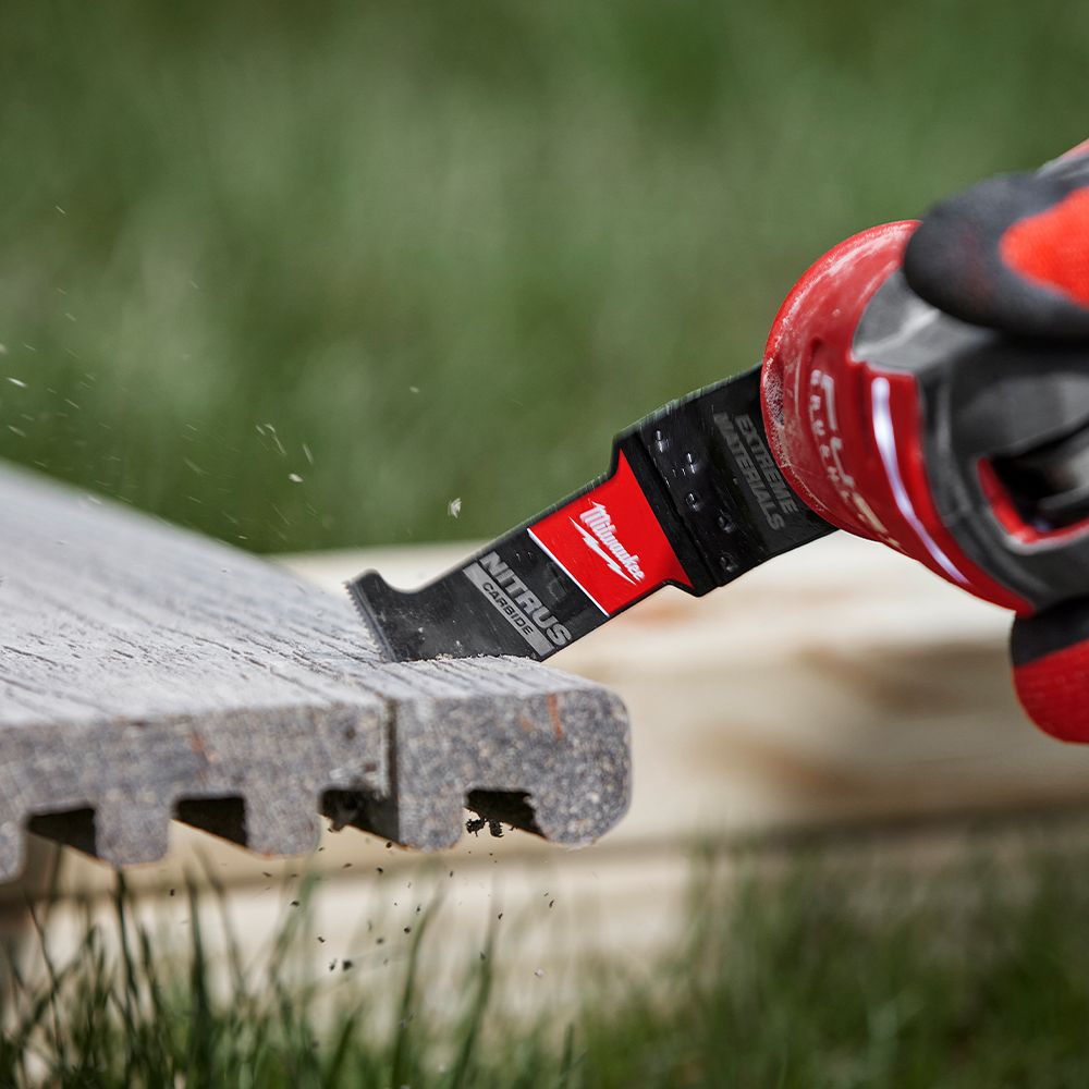 Milwaukee 49251571 1-Pack 35mm (1-3/8") OPEN-LOK Extreme Materials Blade with NITRUS CARBIDE – image 19