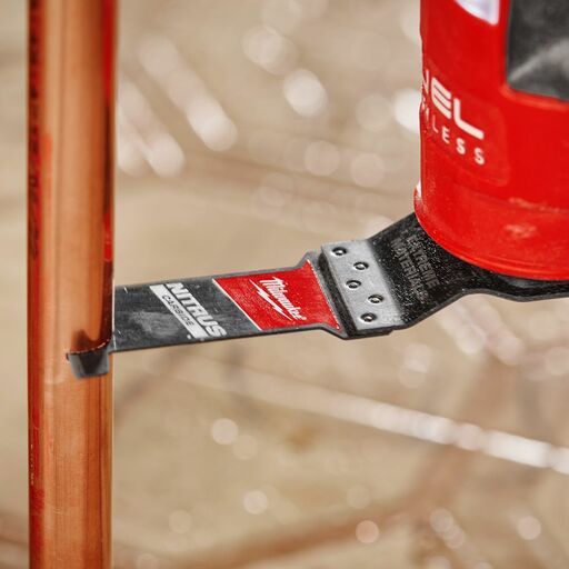 Milwaukee 49251571 1-Pack 35mm (1-3/8") OPEN-LOK Extreme Materials Blade with NITRUS CARBIDE – image 12