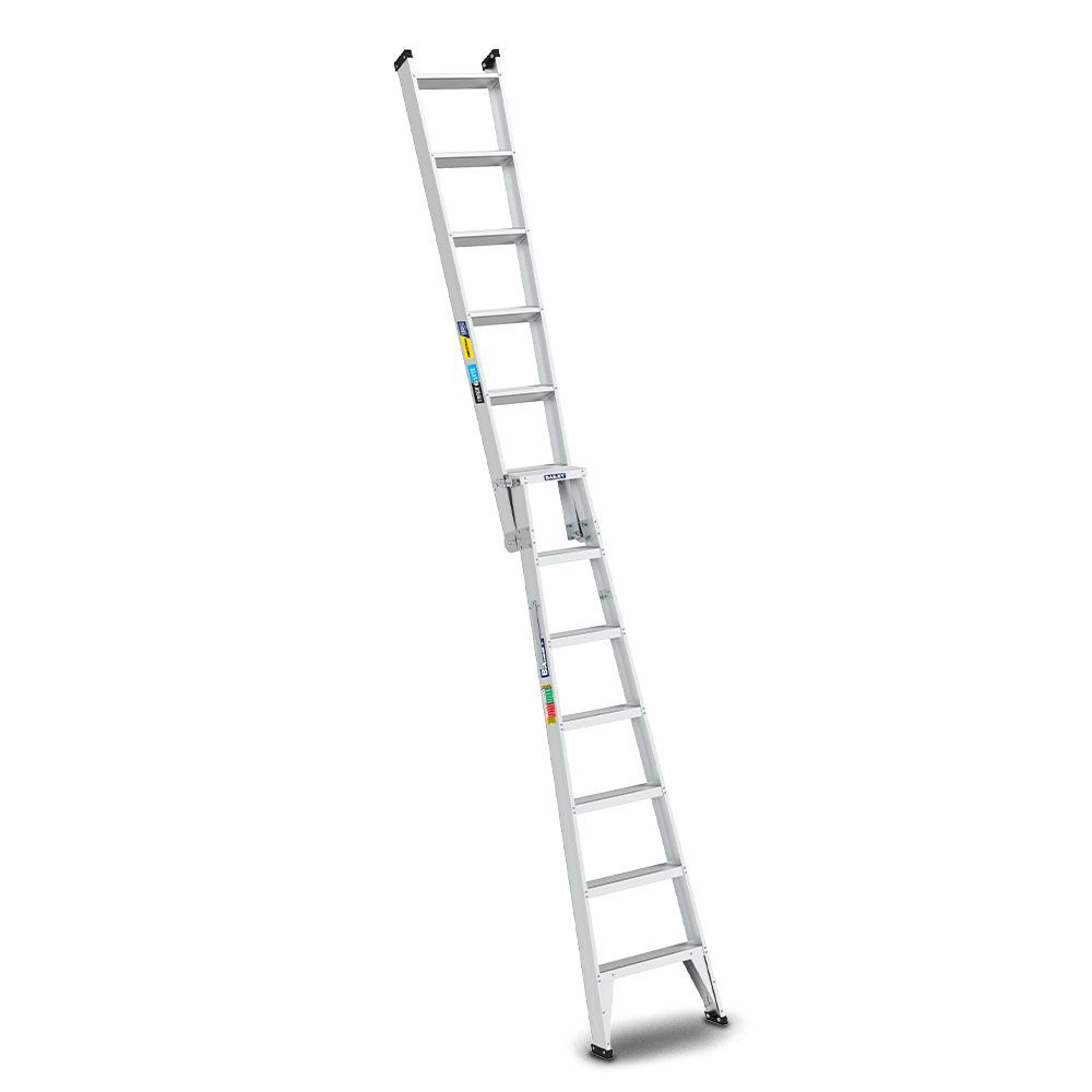 Bailey FS14023 150kg 2.1m 7 Step Trade LYTE Aluminium Dual Purpose Ladder – image 3
