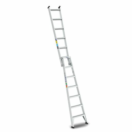Bailey FS14023 150kg 2.1m 7 Step Trade LYTE Aluminium Dual Purpose Ladder – image 3