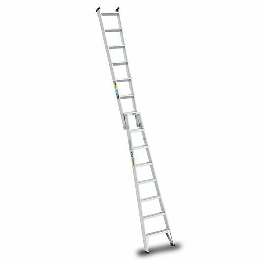 Bailey FS14024 150kg 2.4m 8 Step Trade LYTE Aluminium Dual Purpose Ladder – image 3