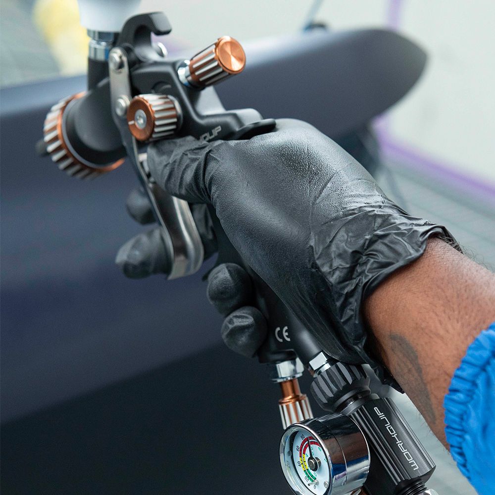 Workquip WX-102G-18 1.8mm X1 Gravity Pneumatic Spray Gun – image 3