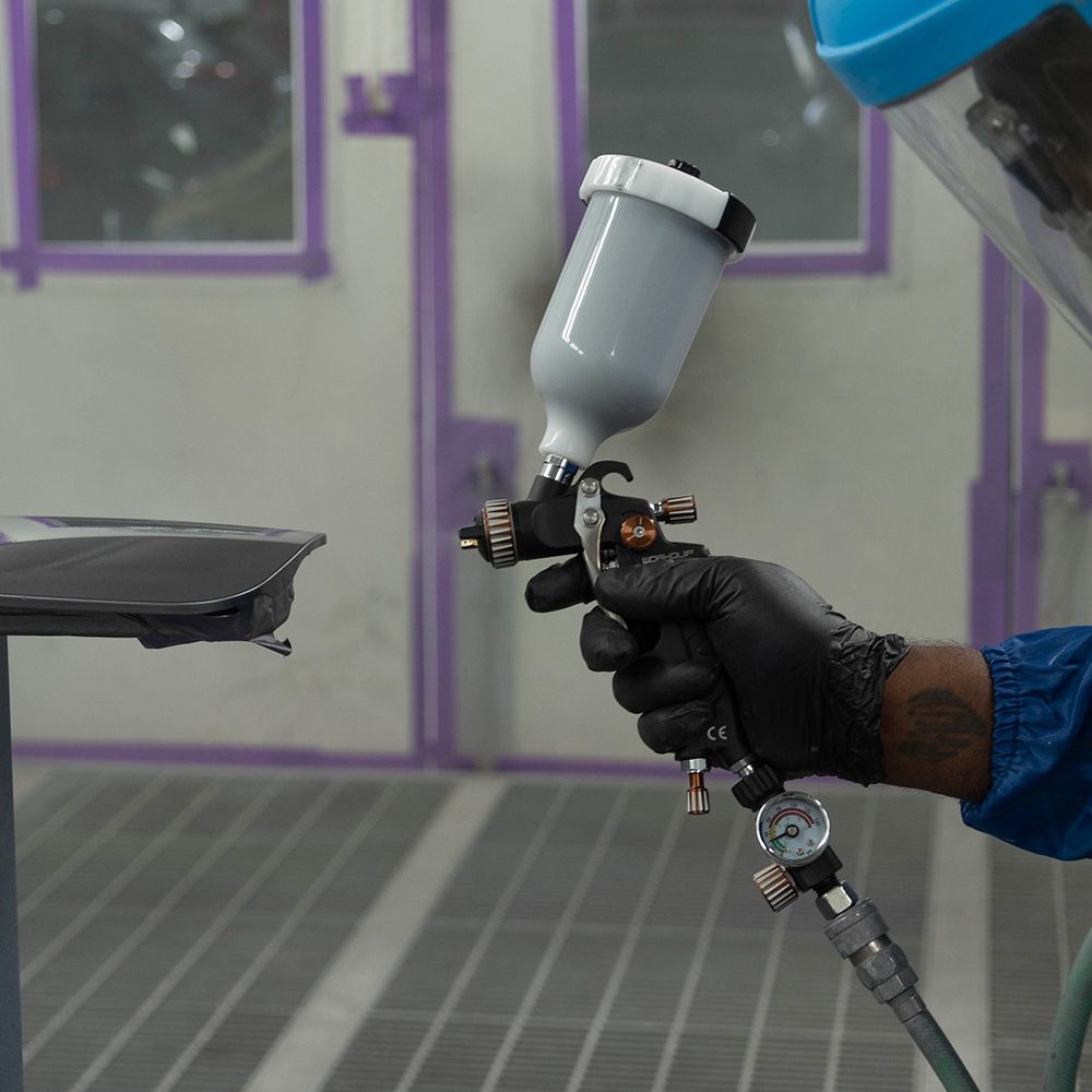 Workquip WX-102GMINI-10 1.0mm X1 Mini Pneumatic Spray Gun – image 4