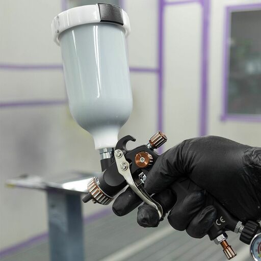 Workquip WX-102GMINI-10 1.0mm X1 Mini Pneumatic Spray Gun – image 3
