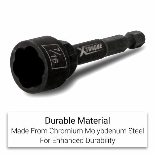 Xtorque XTS6I 6pce 1/4" Drive Imperial Damaged Bolt & Screw Twist Extractor Set – image 2